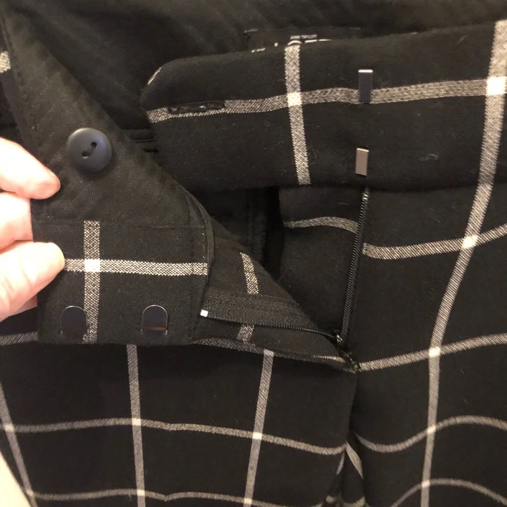 🎀LOFT🎀Bi-Stretch Windowpane Pants - Picture 8 of 8